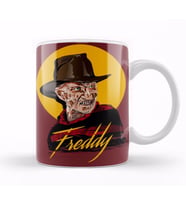 Freddy Krueger Freddy Moon Kupa Bardak Porselen