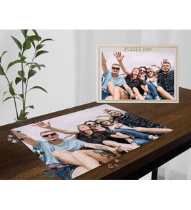 BK Gift Kişiye Özel Fotoğraflı 1000 Parça Profesyonel Puzzle-1