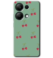 Redmi Note 13 Pro 4G Kılıf HD Desen Baskılı Kılıf - Kiraz Berry