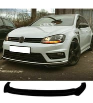 Vw Golf 7 R Tampon Ön Lip Plastik Parlak Siyah karlık-ön-ek-bodykit 2012 2013 2014 2015 2016 2017