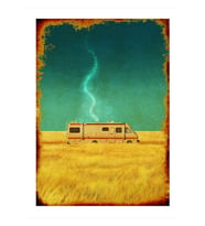 25cmX35cm Ahşap Tablo Breaking Bad