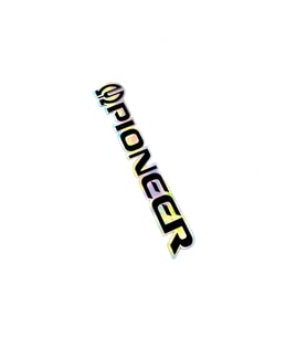 PIONEER Hologramli Sticker - Oto PIONEER Sticker -Boyut 15x2,5 cm