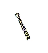 PIONEER Hologramli Sticker - Oto PIONEER Sticker -Boyut 15x2,5 cm