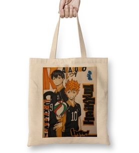 Haikyuu 01 Bez Çanta Uzun Saplı