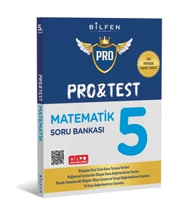 BİLFEN YAYINCILIK 5.SINIF MATEMATİK PRO TEST SORU BANKASI (YENİ MÜFREDAT)