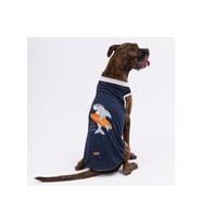 Pawstar Köpek Navyblue Shark Big T-shirt Büyük 7XLarge Sırt76cm Göğüs92cm Boyun59cm