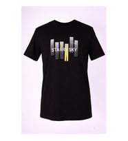 Trender 26Y595000007 Siyah Erkek T-Shirt Star Sky O Yaka