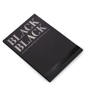 Fabriano Black Black Çok Amaçlı Pürüzsüz Yüzeyli Blok 300 gr. A4 20 yp. 