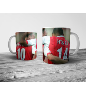 Pixxa Dennis Bergkamp Arsenal Henry Kupa Bardak Model 2
