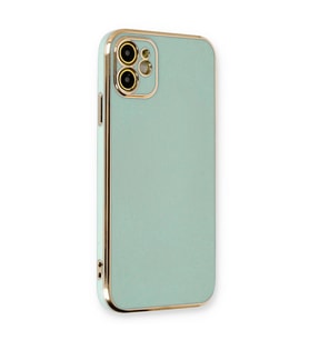 Microsonic Apple iPhone 12 Kılıf Olive Plated Yeşil