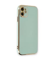 Microsonic Apple iPhone 12 Kılıf Olive Plated Yeşil
