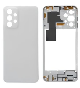 Samsung Galaxy A23 - SM-A235F FULL Kasa Arka Kapak Takım BEYAZ