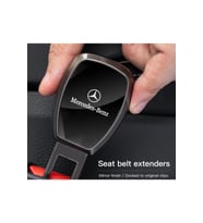 MERCEDES METAL EMNİYET KEMER YUKSELTİCİ TEK ADET (Siyah)