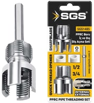 PPRC BORU DİŞ AÇMA SETİ 20-25 MM (1/2"-3/4") SGS1485
