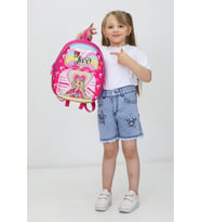 Love Barbie Temalı Pembe Rüyalar Ortopedik Anaokulu ve İlkokul Çantası (Açık Pembe)