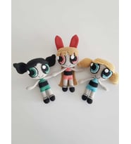Powerpuff Girls Amigurumi Organik Oyuncak