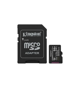 64 Gb Kıngston Canvas Select Plus Mıcro Sd Card Cl10 Sdcs3/64gb