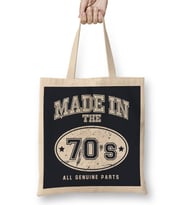 1970s Made In 70s All Genuine Parts Bez Çanta Uzun Saplı
