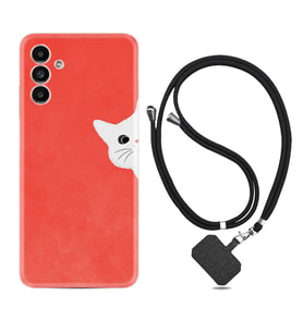 Samsung A23 A31 A32 A50 A51 A52 A53 A70 Kılıf Boyun Askılı Silikon Kedoş 1735