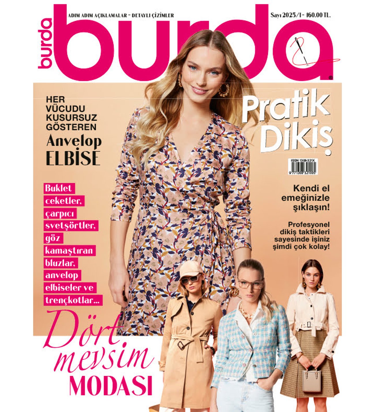 Burda Dergi Pratik Dikiş 2025/01