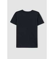 Z9329A6/BK81 Defacto Erkek Çocuk T-shirt BLACK