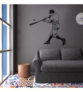 Folyo Sticker Beyzbol 80cm Uzunluk (Karışık)