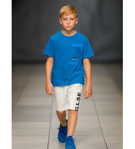 Erkek Çocuk Cep Detaylı Oversize Kalıp T-shirt