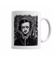 Nevermore  Edgar Allan Poe   Kupa Bardak Porselen