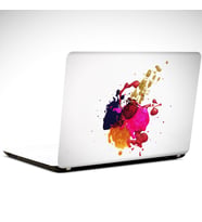 Boya Sıçraması Soyut Laptop Sticker 15.4 inch (37X26CM)