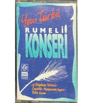 (Plak Değildir KASET tir) Yeni Türkü Rumeli Konseri Kaset