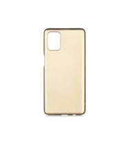 Samsung Galaxy M31S Uyumlu Kılıf Zore Premier Silikon Kapak (Gold)