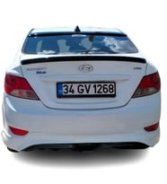 Hyundai Accent Blue (2011-2019) Arka Tampon - Eki (Plastik)
