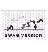 Dino Swag Version Puzzle 240 Parça Yapboz
