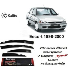Ford Escort Cam Rüzgarlığı Mugen Tip Sunplex
