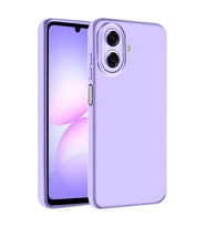 Samsung Galaxy A07 Kılıf Biye Yumuşak Silikon Case (Lila)