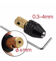 4 mm MOTOR MİLİNE UYUMLU EL MATKABI AYARLANABİLİR MİNİ MANDREN 0.3 mm-4 mm SIKMA ARALIĞI Mandrel