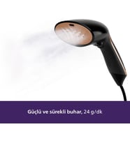 Philips Gc362/80 Steam & Go Plus Buharlı Düzleştirici, 1300 W, 1.17 Kg Kompakt Tasarım, Siyah (Çok Renkli)