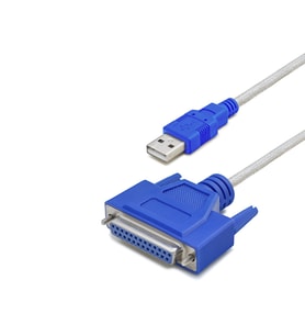 Usb To Paralel (Lpt) Yazıcı Dönüştürücü Kablosu 1.3 M - Silver Mi HDX7531