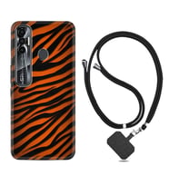 Tecno Spark 6 6 Go 8C 8 Pro 7 7 Pro Kılıf Boyun Askılı Silikon Leopar Yeni 1676