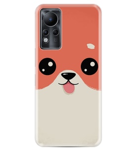 INFINIX Note 11 Pro Note 10 Hot 9 Play Kılıf Desemli Silikon Sevimli Köpek 1731