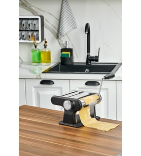 3 Fonksiyonlu Hamur Erişte Makarna Kesme Makinesi Siyah CKR3848
