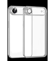 iPhone 17 Air Razer Lensli Silikon - Gümüş