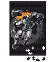 Overwatch One Fanart Reinhardt Puzzle 240 Parça Yapboz