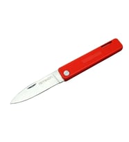 Remixon K200RED Kamp / Bahçe Çakı Kırmızı 18 cm - Manuel, Plastik Sap
