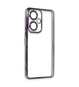 Vivo Y27 Kılıf  Lensli  - Mor