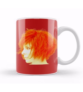 Mylene Farmer Kupa Bardak Porselen