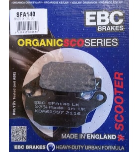 Ebc Sfa140 2000-2005 Honda FES 250 Foresight Uyumlu Arka Fren Balatası Organik B