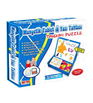 Manyetik Tablet Tangram Yazı Tahtası Diytoy