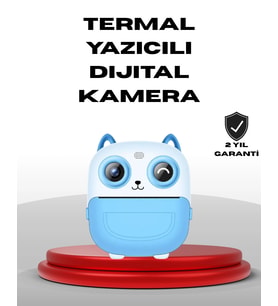 Mey İthalat® Çocuklar İçin Anında Baskı Dijital Kamera 48Mp Full Hd