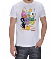 Adventure Time Erkek Tişört (Beyaz)